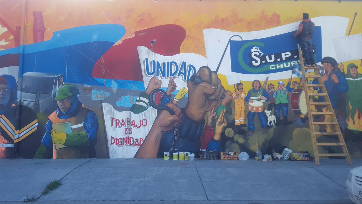 Inauguración del Mural que rinde un Homenaje Histórico a los Trabajadores Portuarios