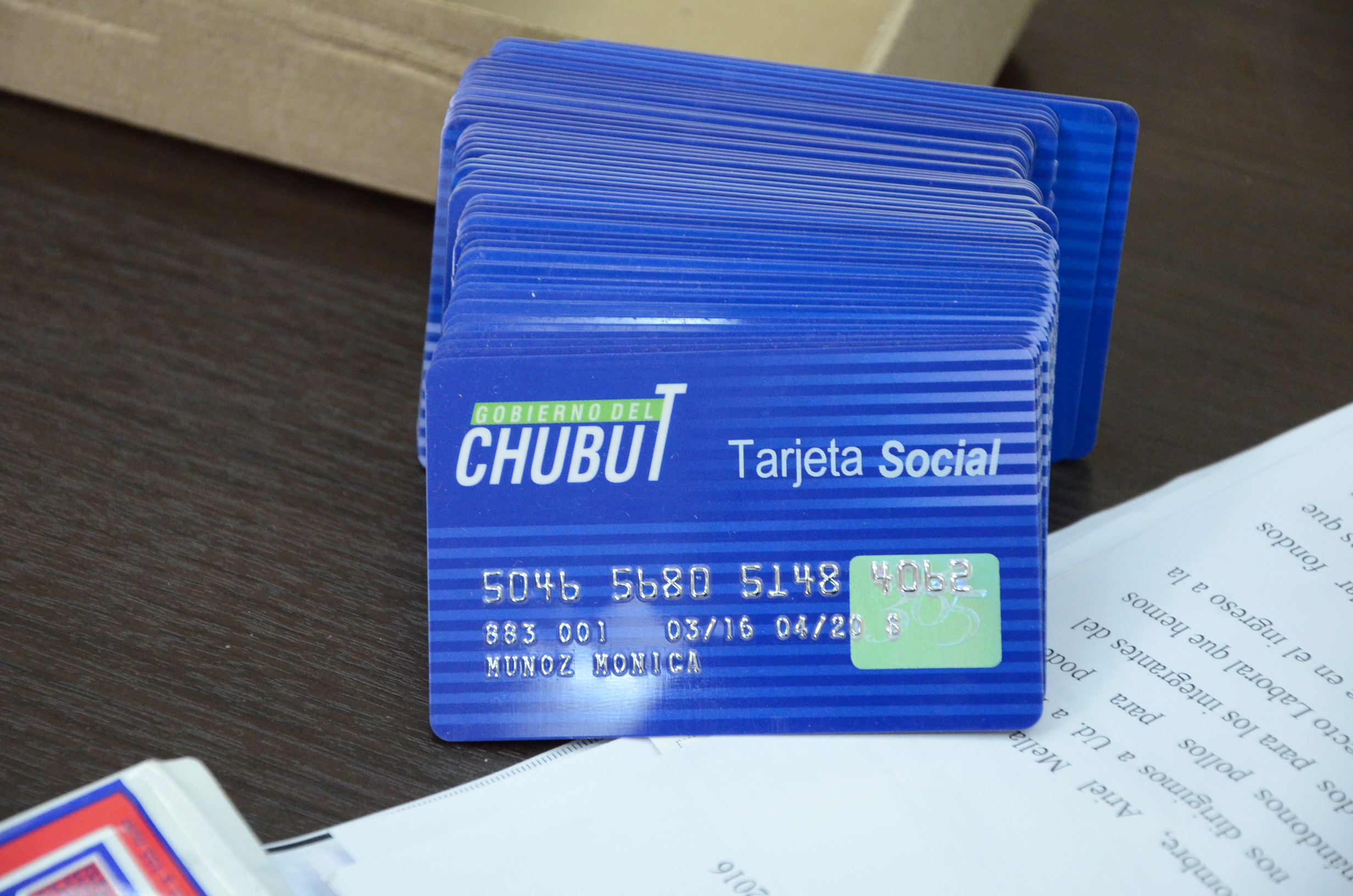 EL GOBIERNO DEL CHUBUT DEPOSITÓ LOS FONDOS DE LA TARJETA SOCIAL