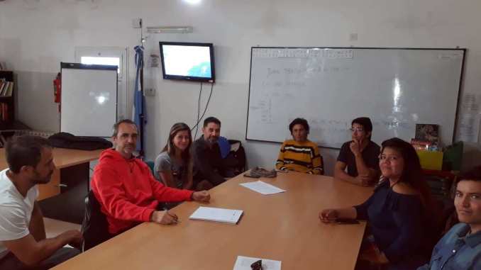 Jóvenes peronistas se reunieron con Leslie Roberts