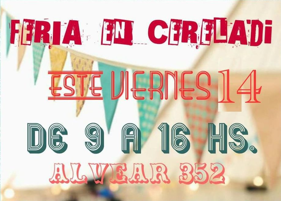 NUEVA FERIA EN EL CERELADI