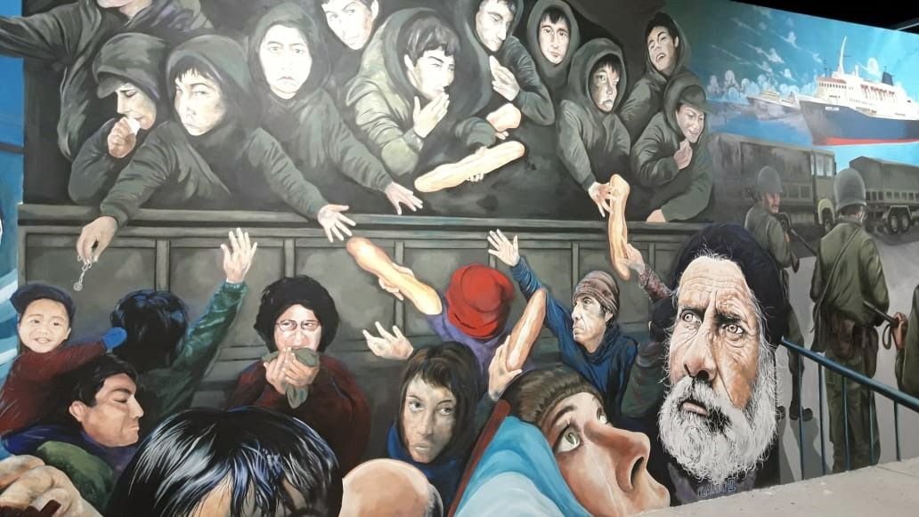 HOY ES EL DESCUBRIMIENTO DEL MURAL EL “REGRESO”