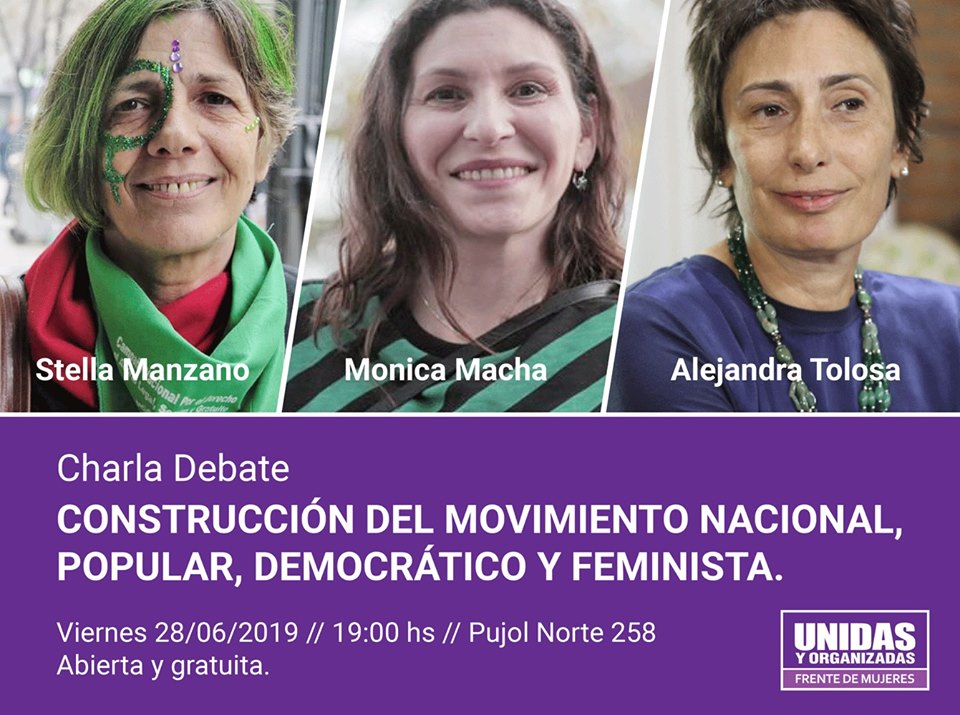 CONSTRUCCIÓN DEL MOVIMIENTO NAC & POR, DEMOCRÁTRICO Y FEMINISTA