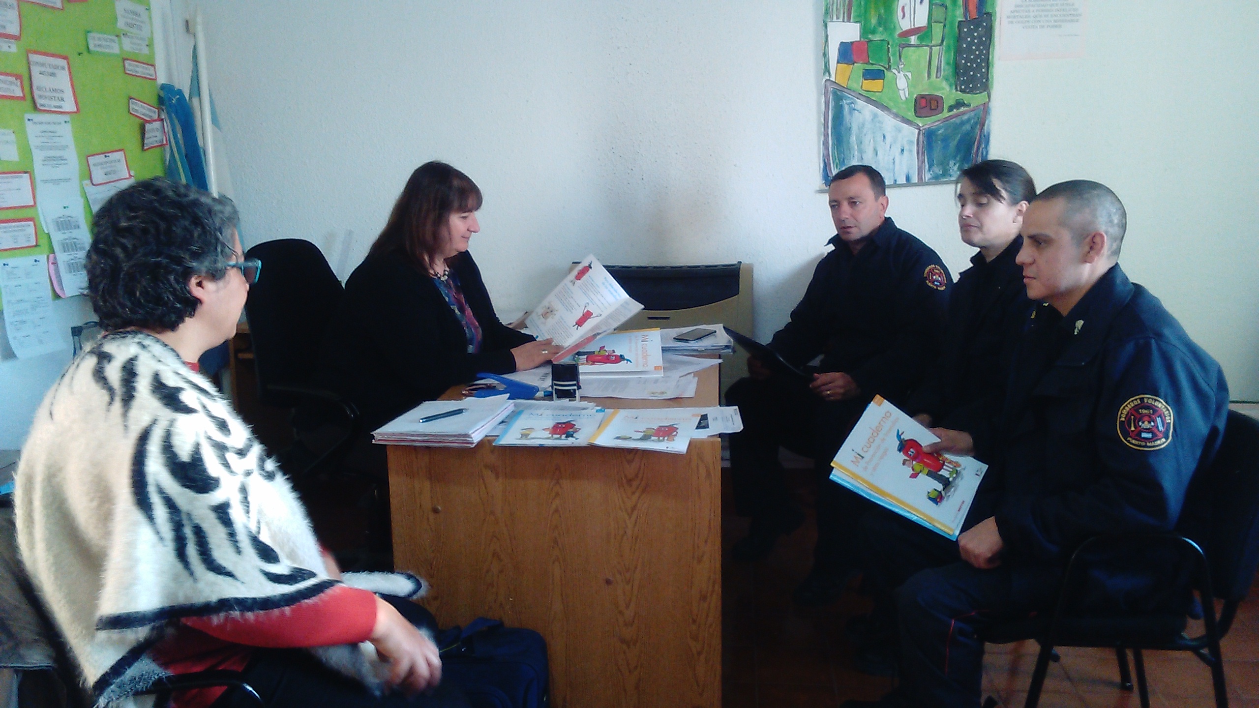 BOMBEROS Y EDUCACIÓN MUNICIPAL COORDINAN PROGRAMA PREVENTIVO