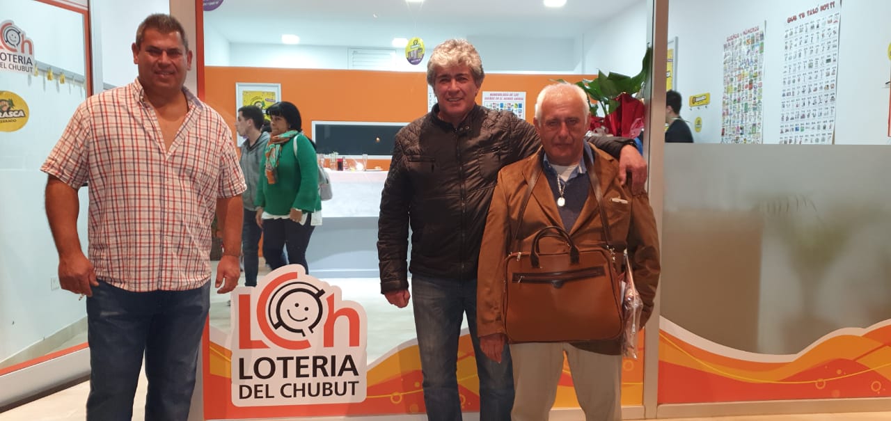 LOTERÍA DEL CHUBUT PARTICIPÓ DE LA INAUGURACIÓN DE UNA NUEVA AGENCIA
