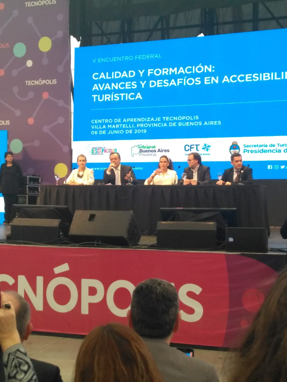 MADRYN PRESENTE EN LA CUMBRE GLOBAL DE DISCAPACIDAD EN BUENOS AIRES