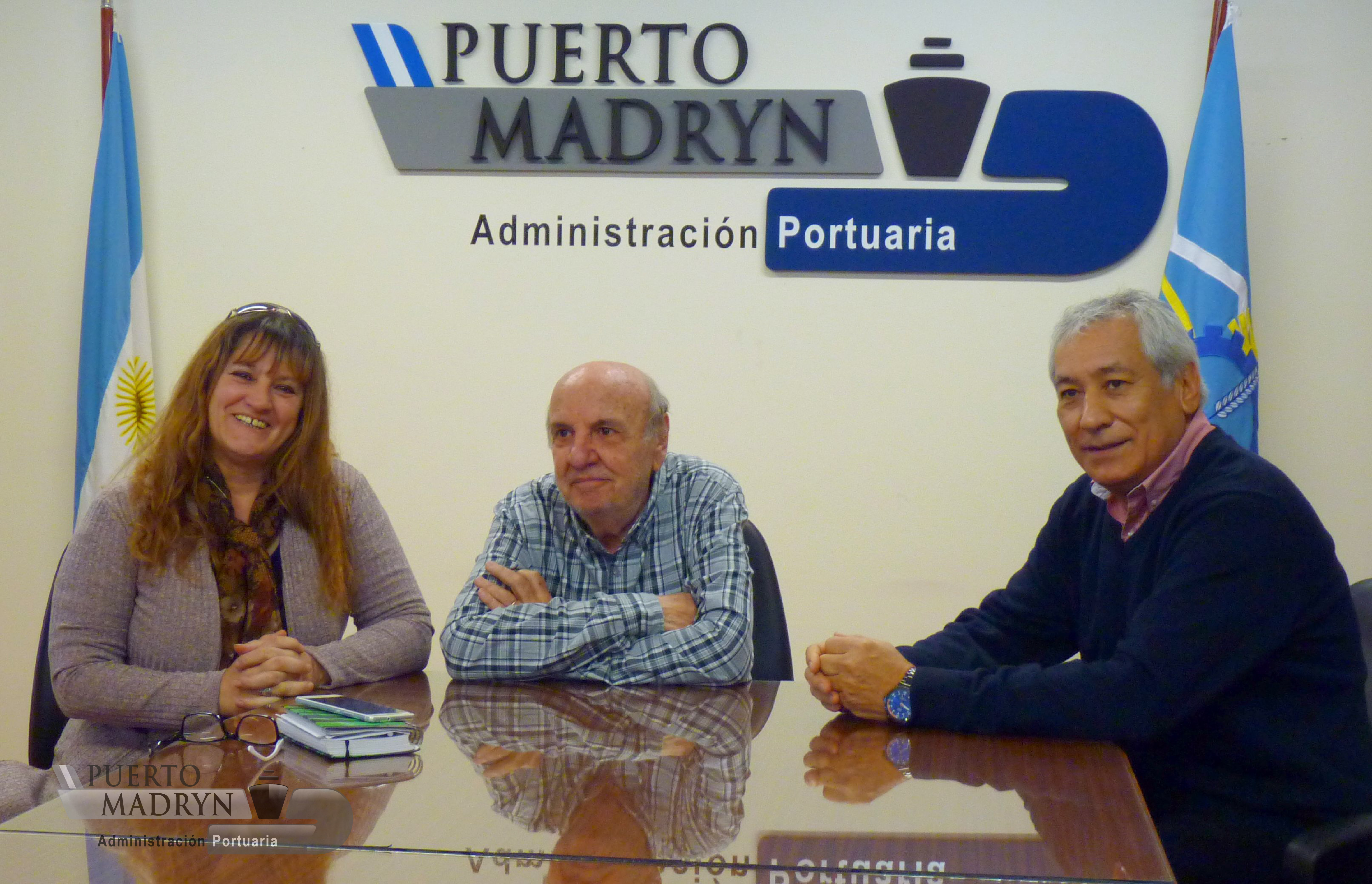 BELIZ MANTUVO VARIAS REUNIONES EN MADRYN
