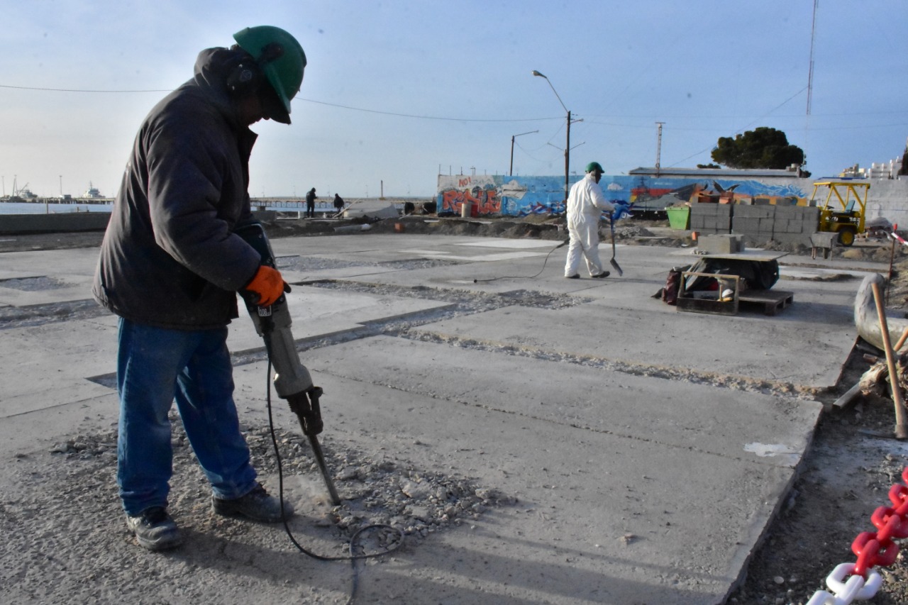 CONTINÚA A BUEN RITMO LA OBRA DEL FRENTE COSTERO NORTE