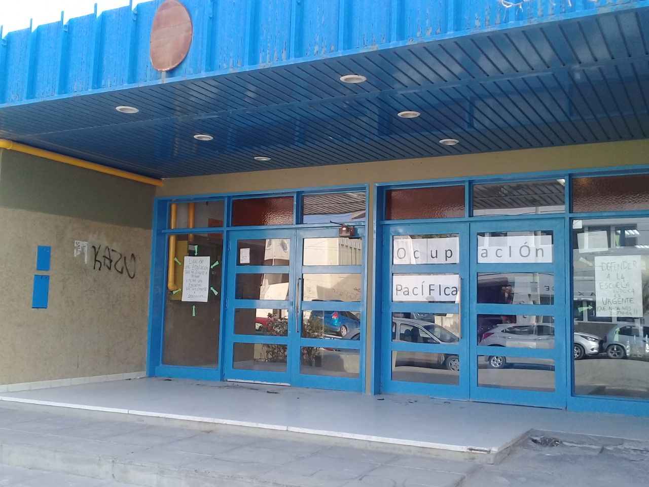 NUEVA ESCUELA OCUPADA: YA SON SIETE EN MADRYN