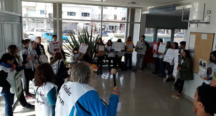 TRABAJADORES JUDICIALES REALIZARON LA MARCHA DE LAS MENTIRAS