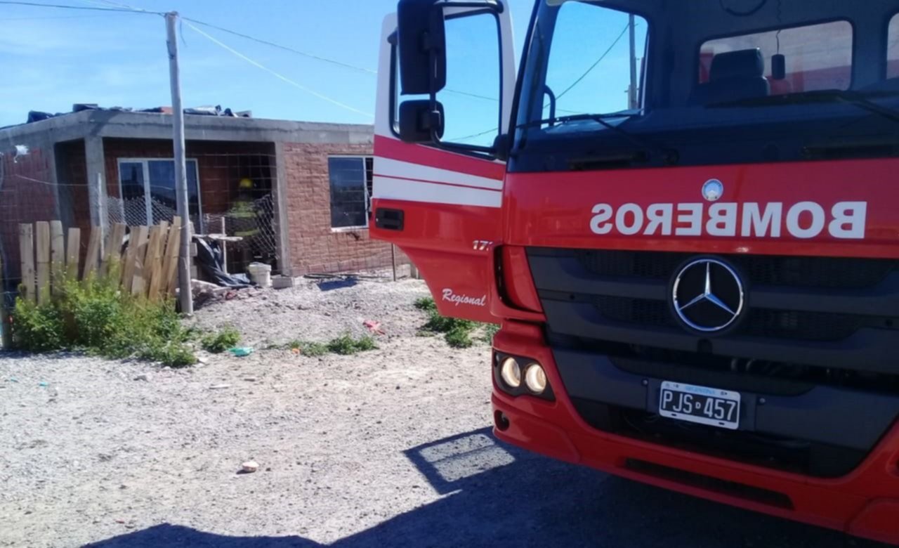 INCENDIO EN UNA VIVIENDA DEL PERÓN