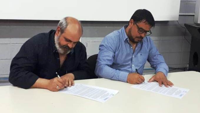 PROVINCIA FIRMÓ UN CONVENIO CON EL CENTRO DE FORMACIÓN PROFESIONAL N° 651