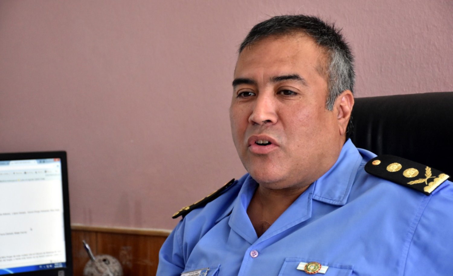 ACOSTA: EL SUBCOMISARIO PAREDES PASÓ A DISPONIBILIDAD