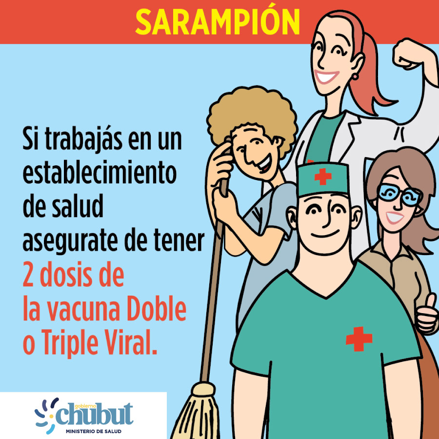 RECUERDAN LA IMPORTANCIA DE LA VACUNA CONTRA EL SARAMPIÓN