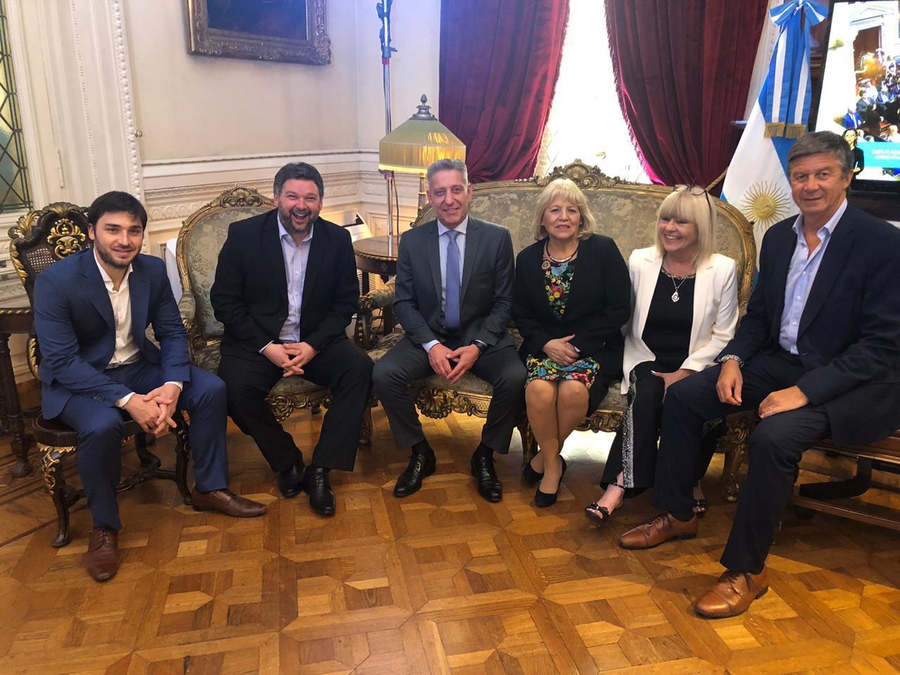 ARCIONI ACOMPAÑÓ A LOS DIPUTADOS NACIONALES POR CHUBUT
