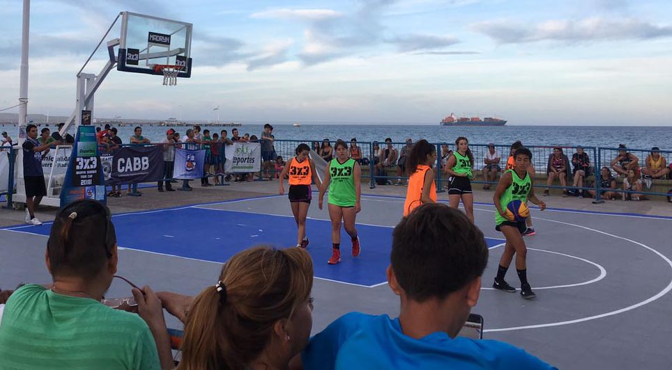 EL BÁSQUET 3X3 LLEGA A LA COSTA MADRYNENSE