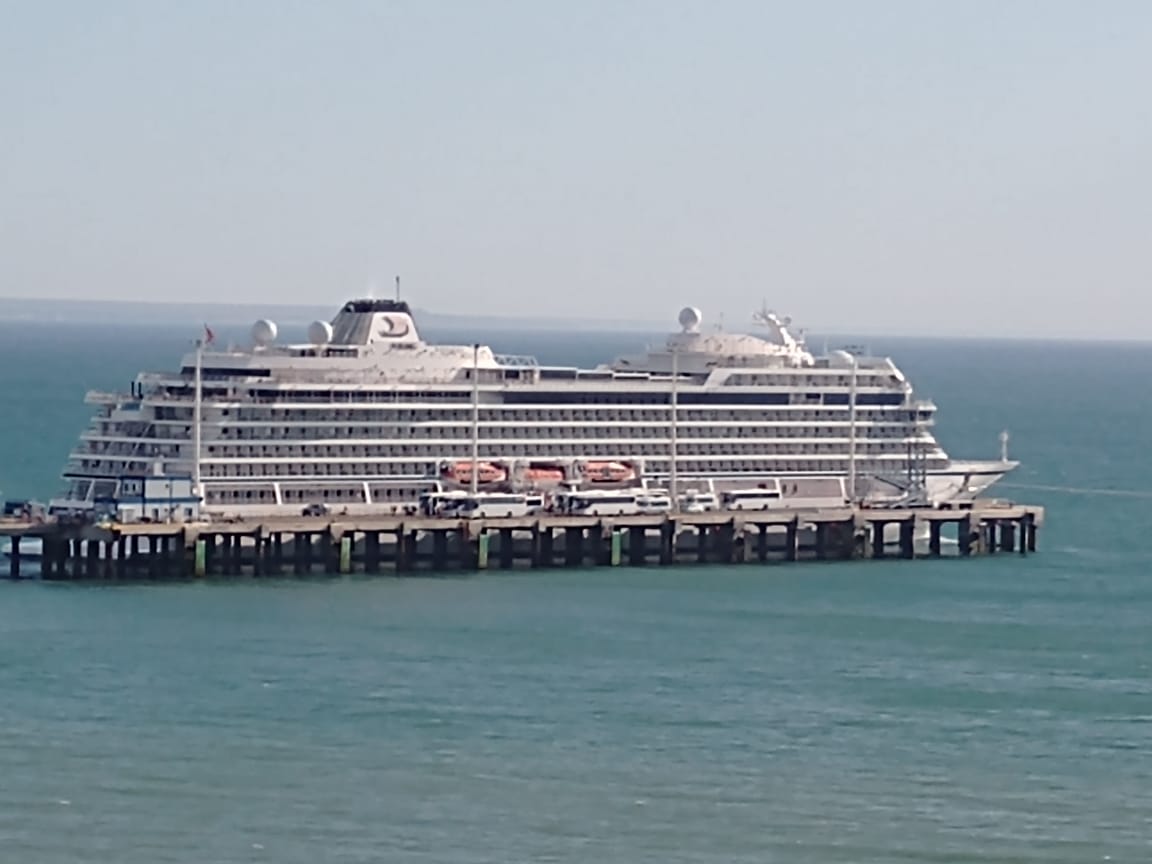 MADRYN: EL PRIMER CRUCERO DEL 2020