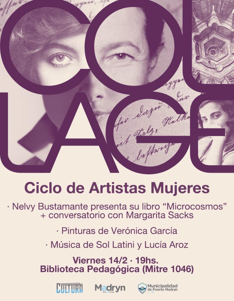 MAÑANA HABRÁ UN ENCUENTRO DE ARTISTAS MUJERES EN LA BIBLIOTECA PEDAGÓGICA