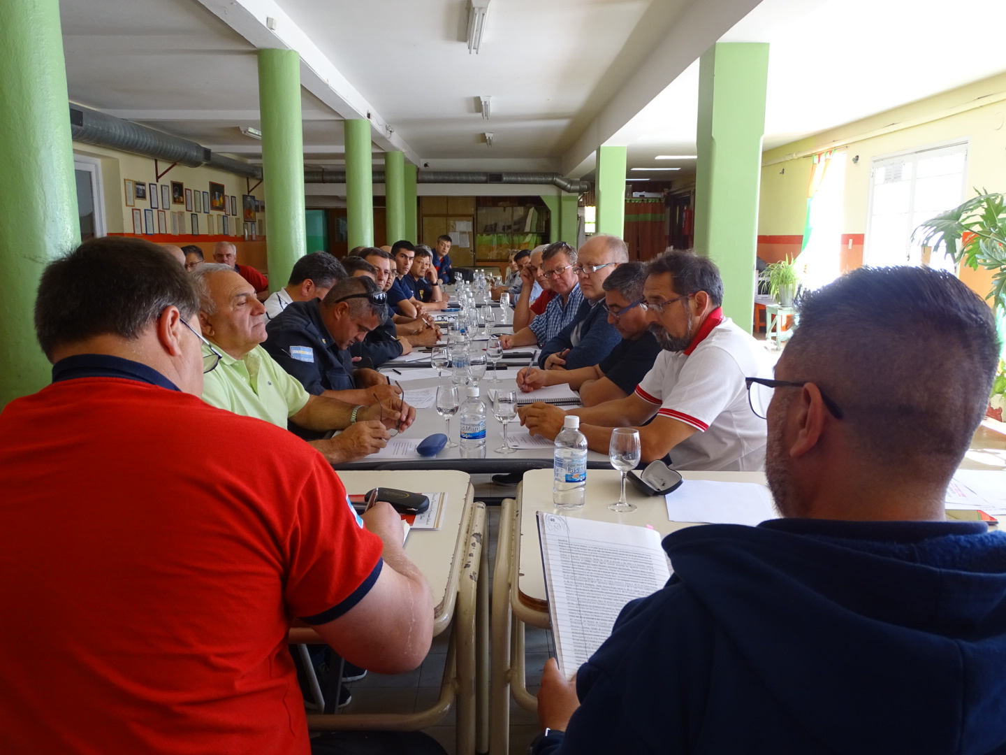 LA FEDERACIÓN DE BOMBEROS DEL CHUBUT RATIFICAN RETENCIÓN DE SERVICIOS