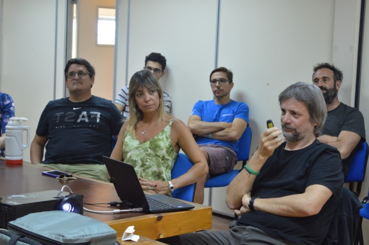 INVESTIGADOR ITALIANO VISITÓ EL CENPAT