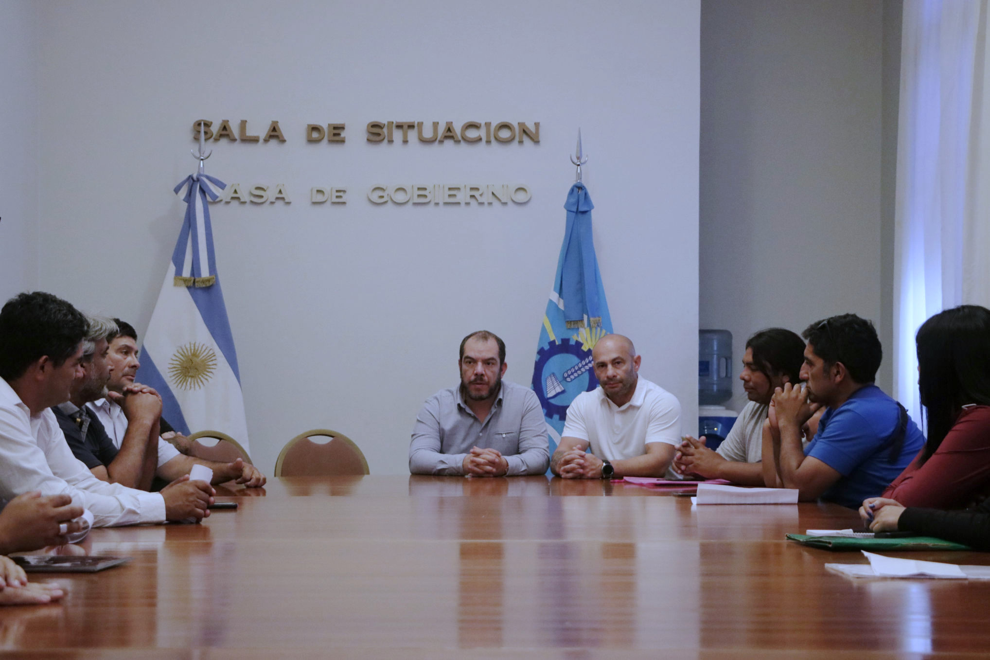 GRAZZINI  Y MASSONI RECIBIERON A DIRIGENTES DE ORGANIZACIONES SOCIALES Y COOPERATIVAS DE TRABAJO