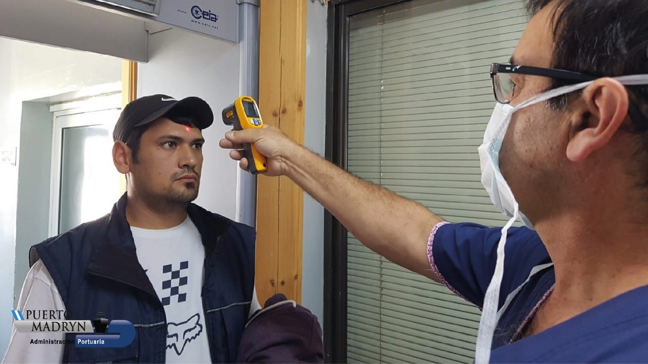 EL MUELLE STORNI CUENTA CON EQUIPOS DE MEDICIÓN DE TEMPERATURA CORPORAL