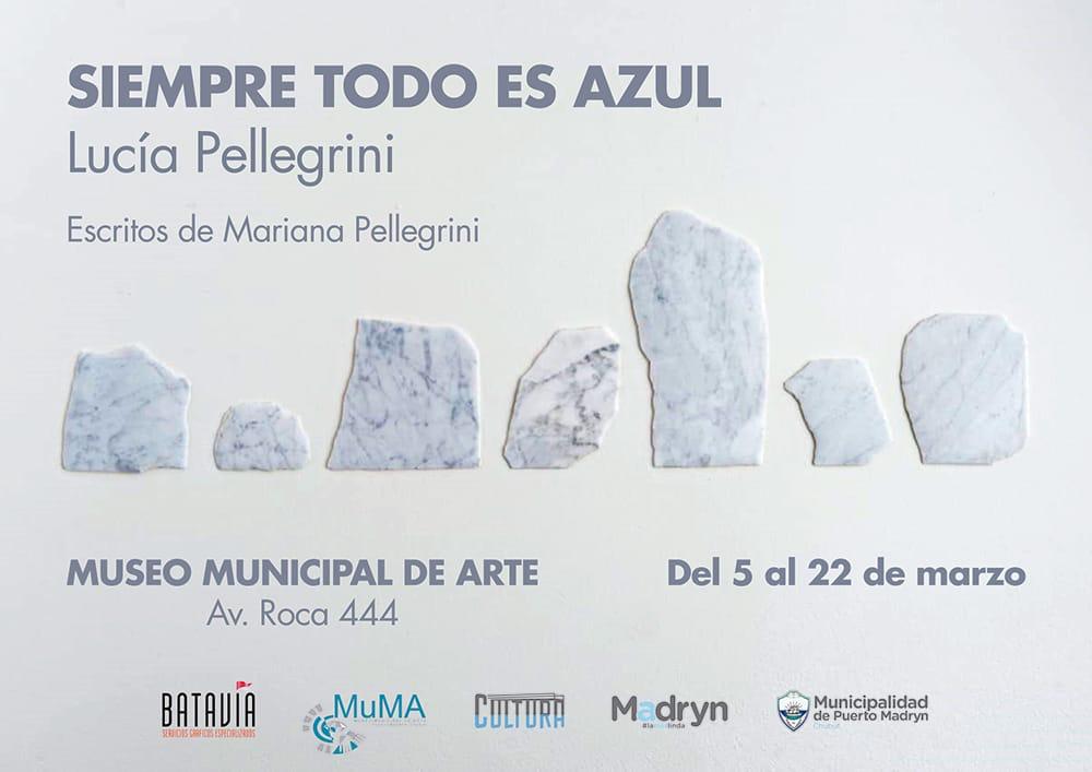 SE PRESENTA LA MUESTRA “SIEMPRE TODO ES AZUL” EN EL MUSEO MUNICIPAL DE ARTE