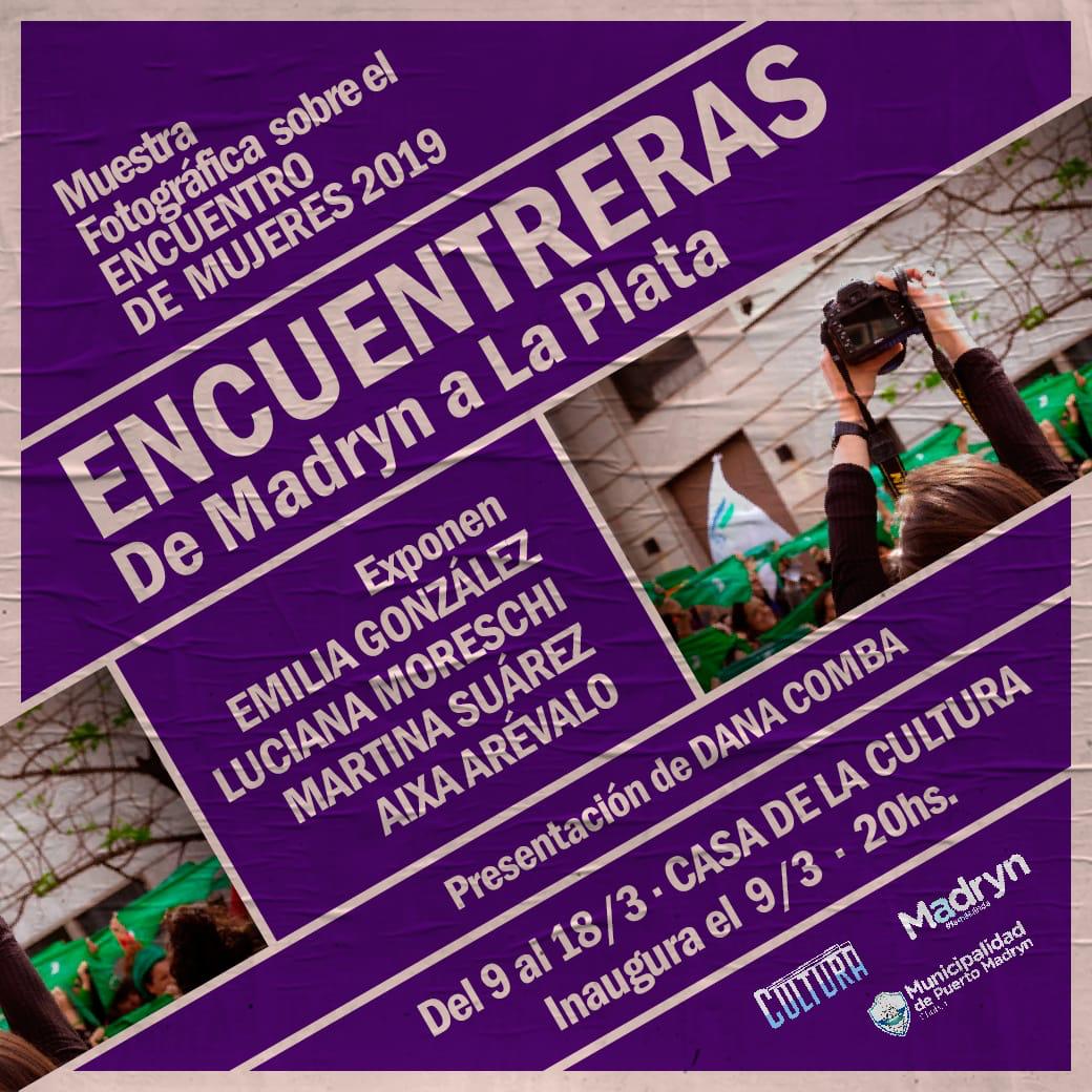 PRESENTAN MUESTRA FOTOGRÁFICA “ENCUENTRERAS” EN PUERTO MADRYN