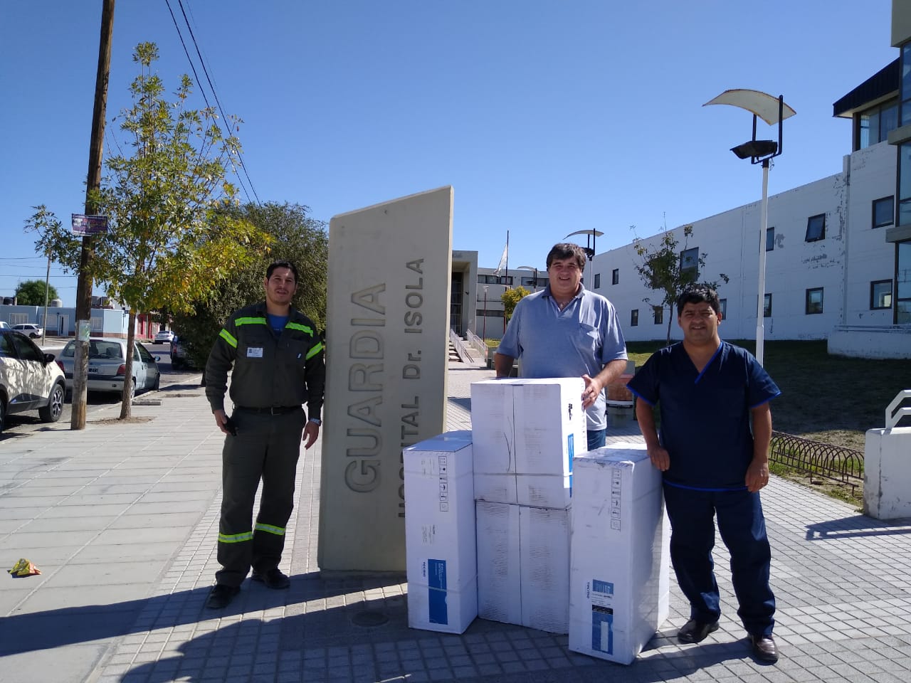 DOS NUEVOS RESPIRADORES ARTIFICIALES PARA EL HOSPITAL ÍSOLA