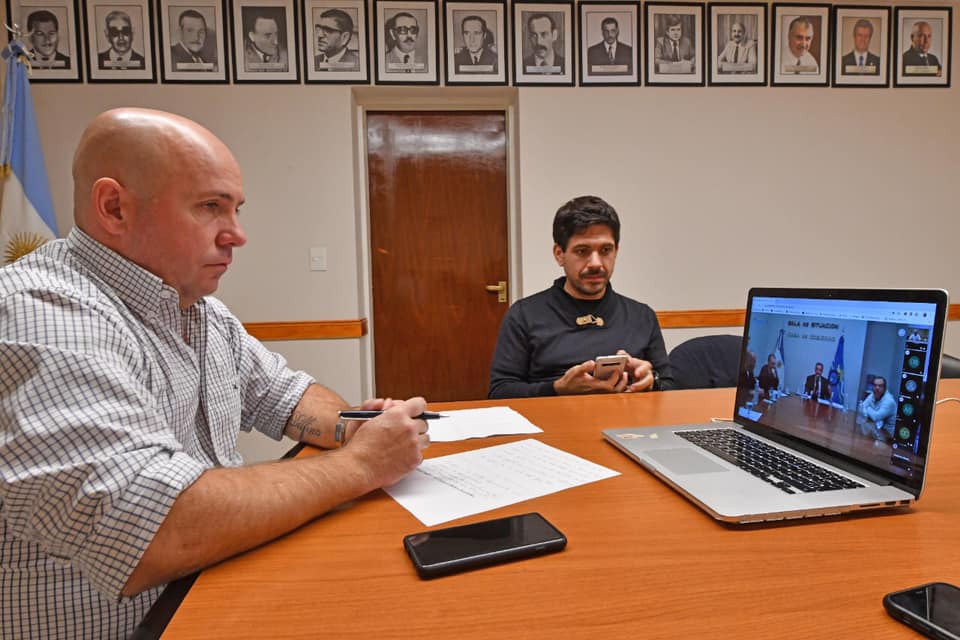 SASTRE PARTICIPÓ DE LA VIDEOCONFERENCIA CONVOCADA POR EL GOBIERNO PROVINCIAL
