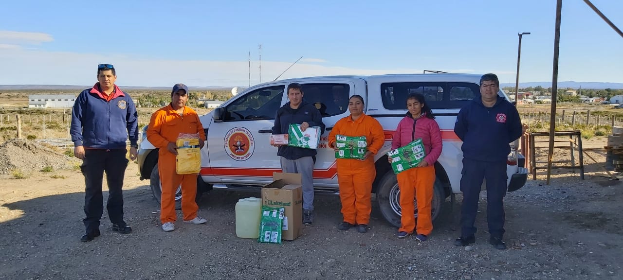 LA FEDERACIÓN DE BOMBEROS ENTREGÓ ELEMENTOS DE PROTECCIÓN A CUARTELES