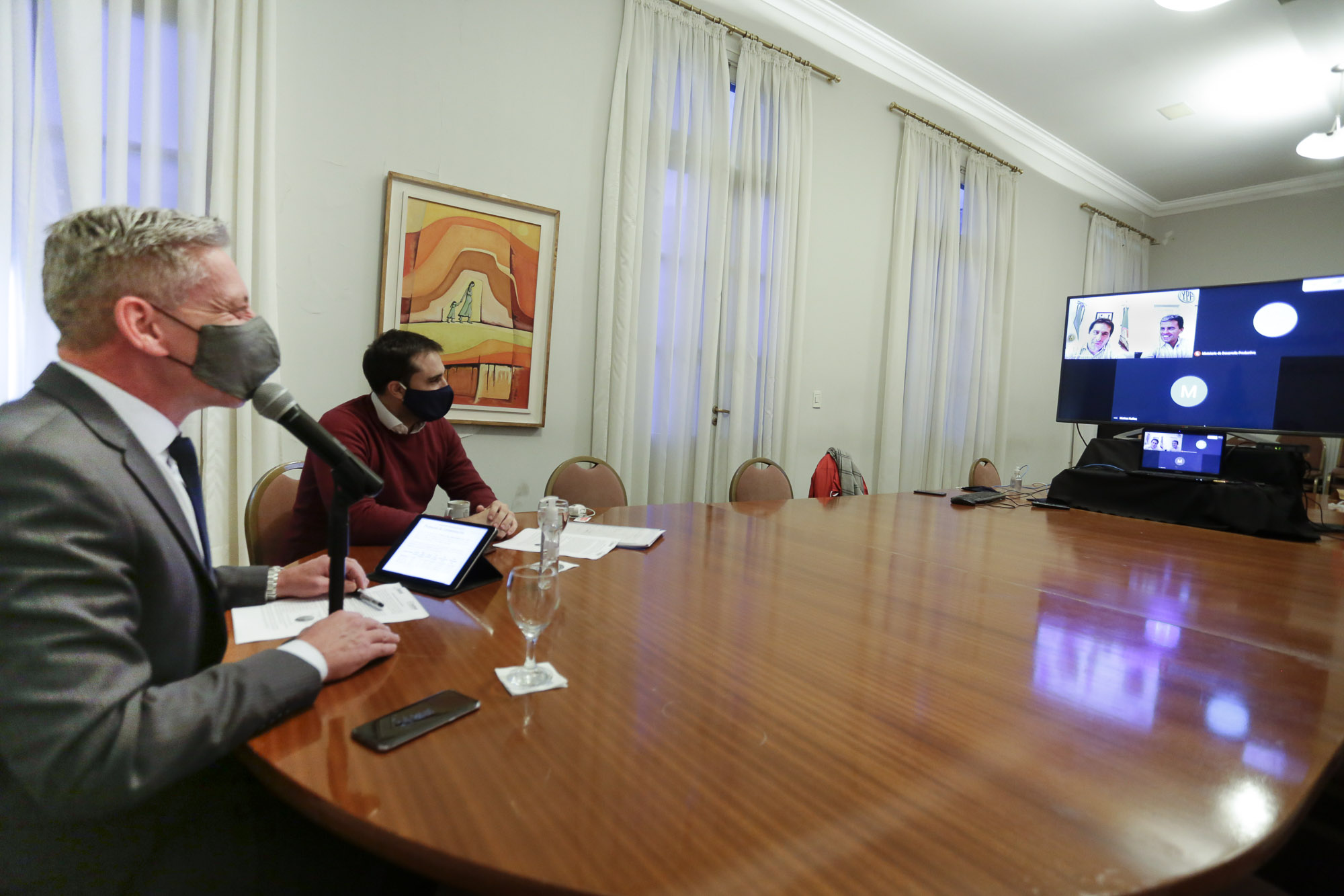 ARCIONI PROPUSO A KULFAS UN PROGRAMA DE COMPENSACIÓN POR EL PAGO DE ZONA DESFAVORABLE