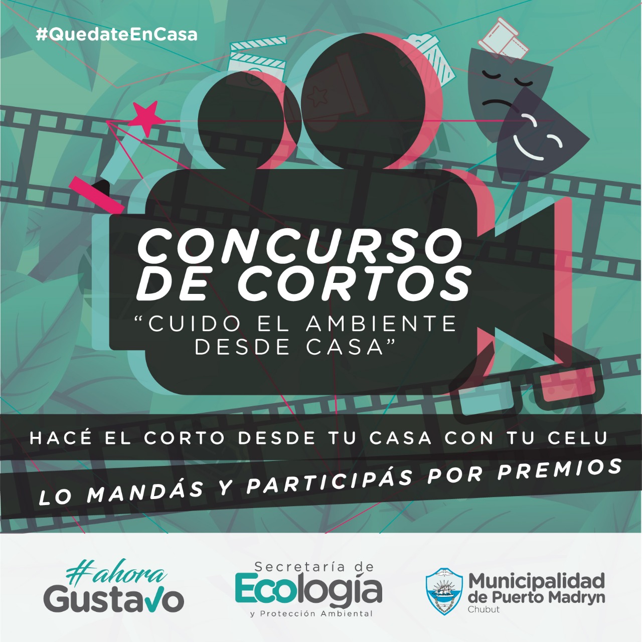 CONCURSO “CUIDO EL AMBIENTE DESDE CASA”: SE EXTIENDE EL PLAZO PARA LA PRESENTACIÓN DE CORTOS