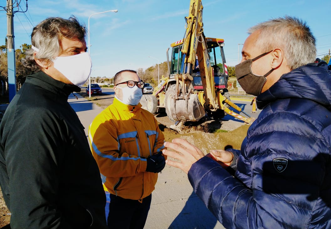 IMPORTANTE AVANCE DE RED DE AGUA POTABLE EN LA ZONA PORTUARIA