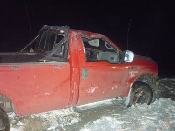 VUELCO SOBRE RUTA NEVADA