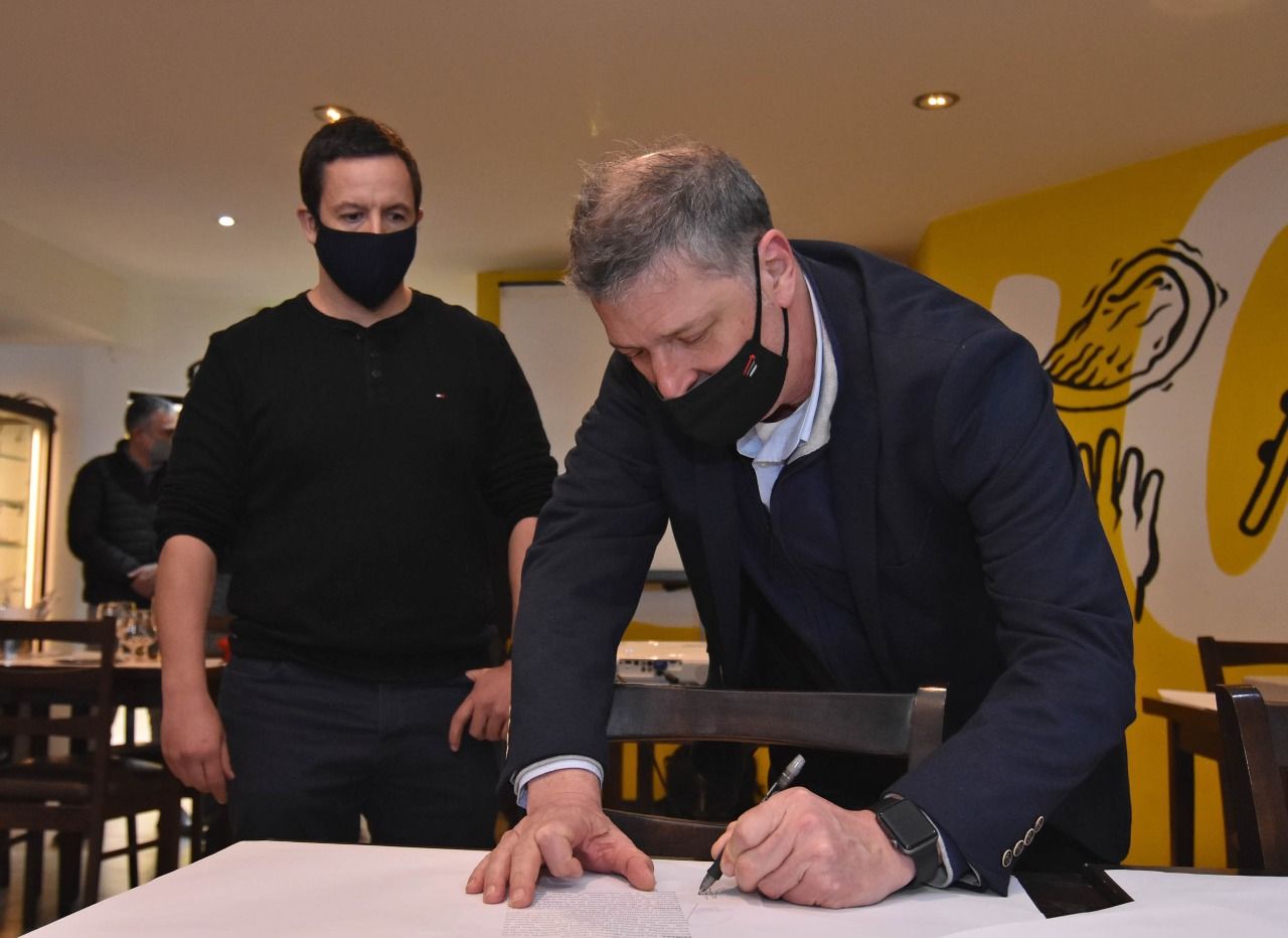 FIRMA DE CONVENIO CON CAFACH