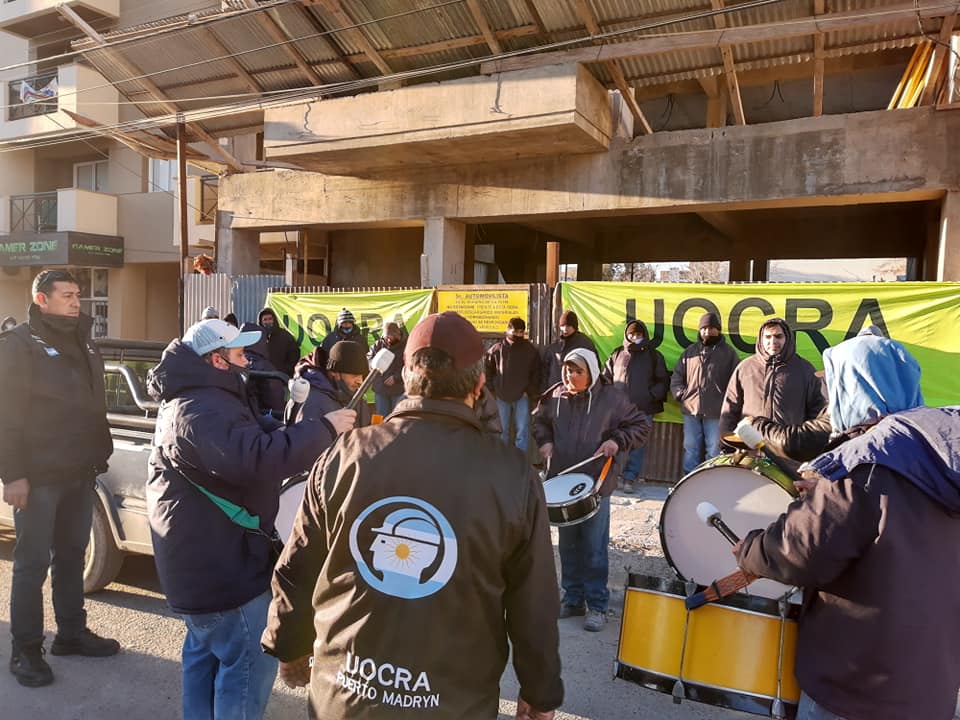LA UOCRA LOGRÓ LA REINCORPORACIÓN DE 22 TRABAJADORES