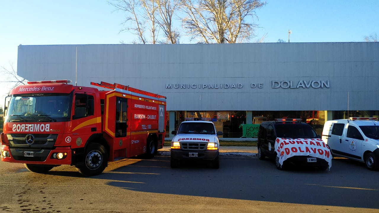 AUTORIDADES NACIONALES DE BOMBEROS ENVIARON NOTA A INTENDENTE DE DOLAVON