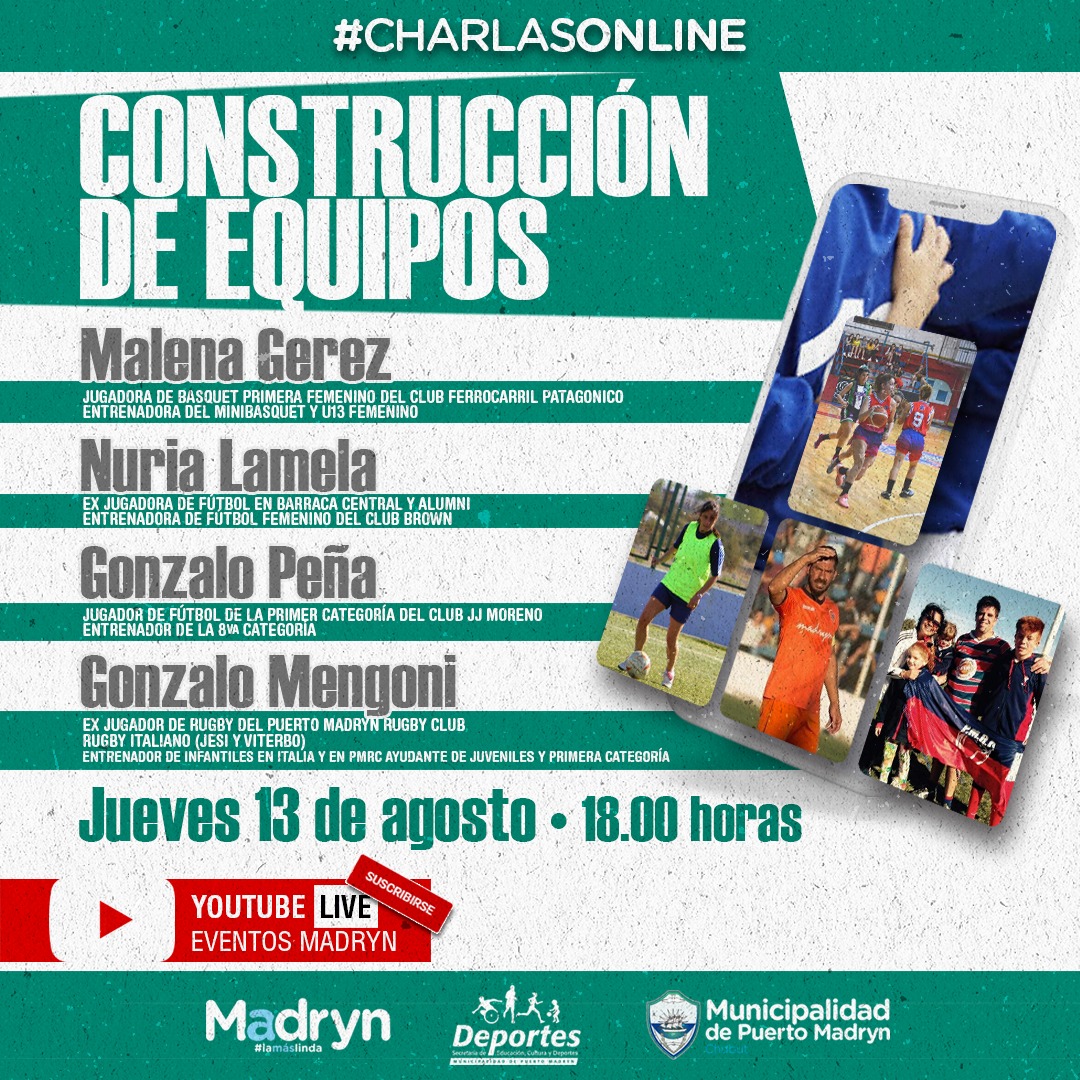 NUEVA SEMANA DEL CICLO DE CHARLAS ABIERTAS PARA TODO PÚBLICO