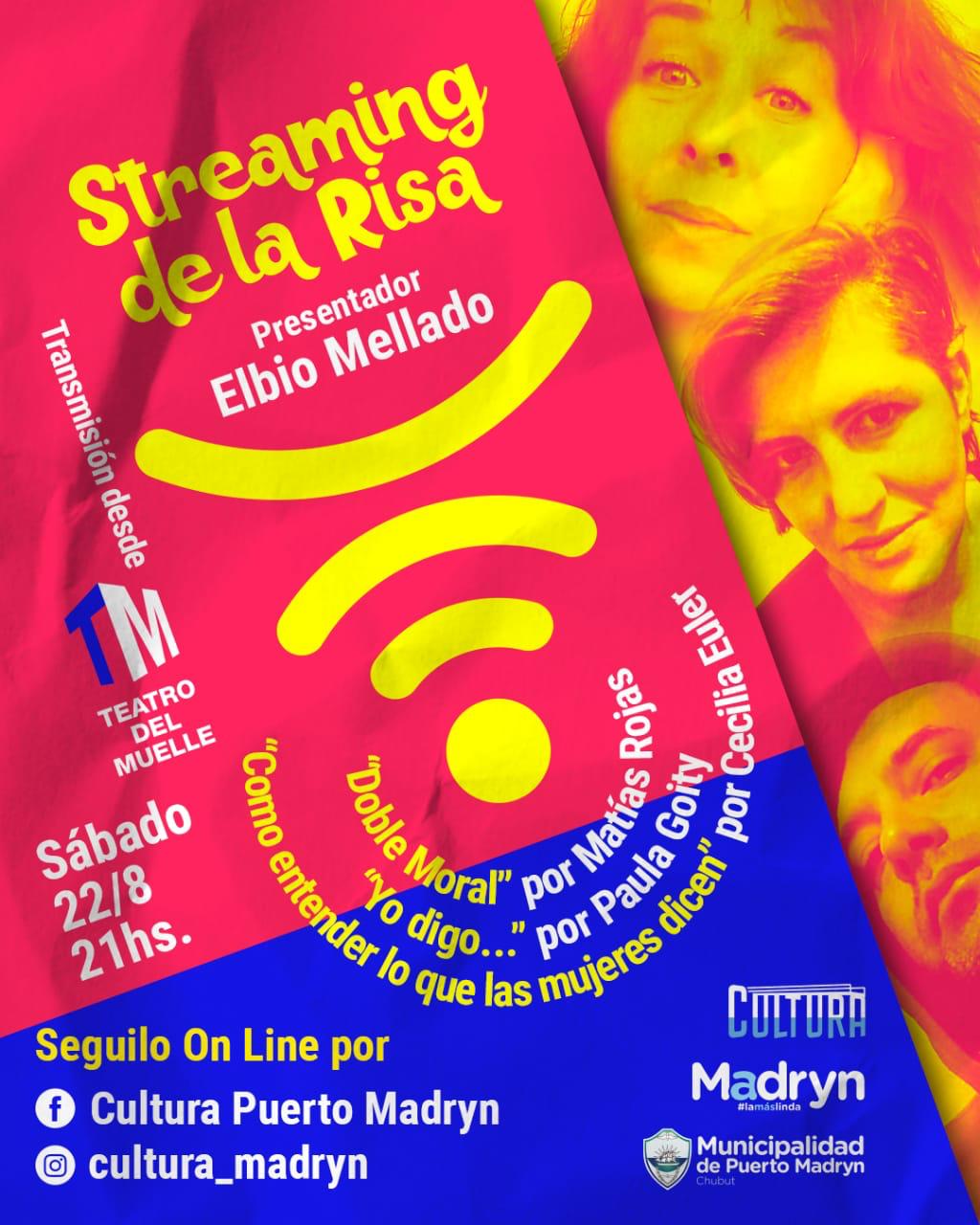 CONTINÚA EL CICLO DE OBRAS DE TEATRO POR STREAMING