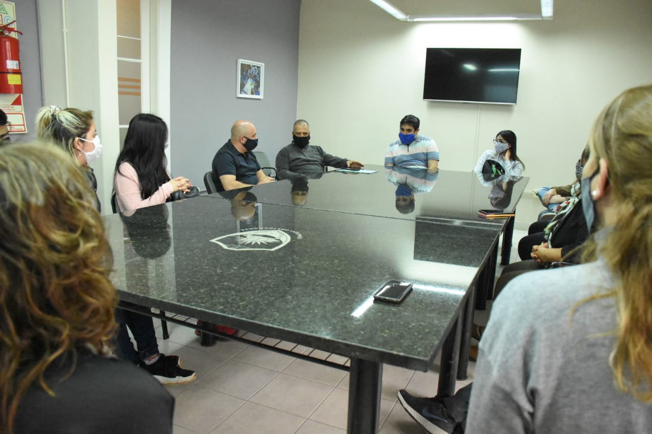 CENTROS DE ESTUDIANTES SE REUNIERON CON AUTORIDADES EN EL CONCEJO DELIBERANTE