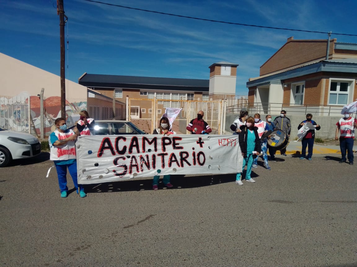 TRABAJADORES DE LA SALUD RECLAMARON QUE EL ARCO POLÍTICO SE HAGA CARGO DE LA SITUACIÓN