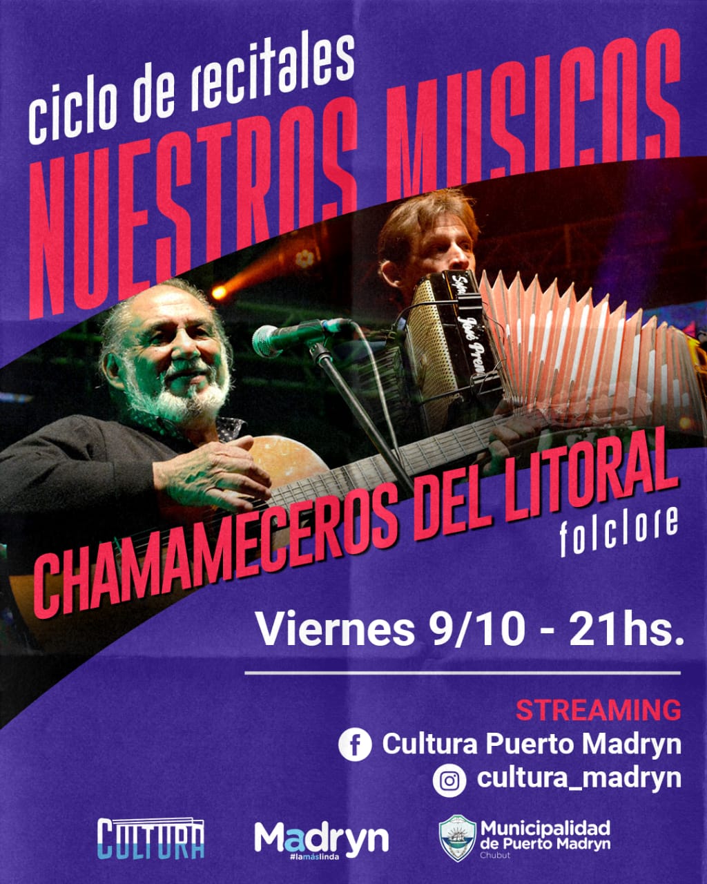 EL CICLO DE RECITALES “NUESTROS MÚSICOS” EN MODO VIRTUAL SIGUE ESTE VIERNES