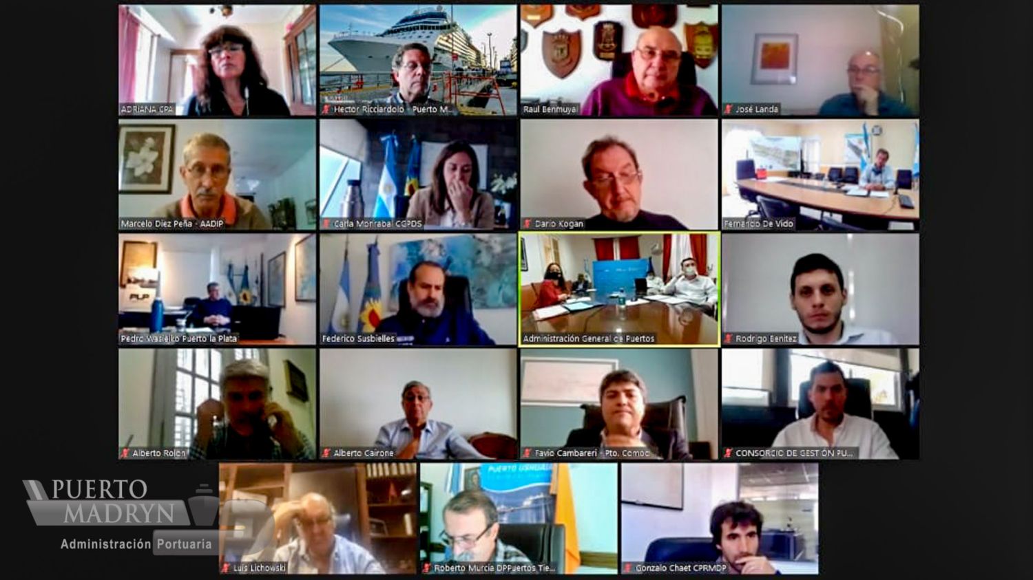 LA APPM PARTICIPÓ DE LA REUNIÓN MENSUAL DEL CONSEJO PORTUARIO ARGENTINO