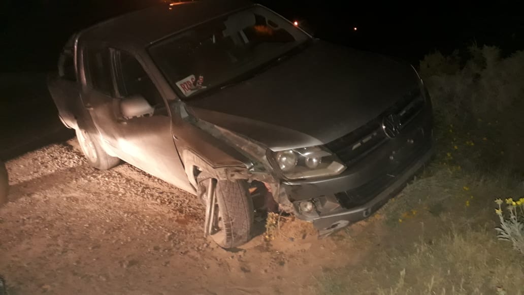 PERDIÓ EL CONTROL DEL VEHÍCULO Y CHOCÓ CONTRA UN PAREDON