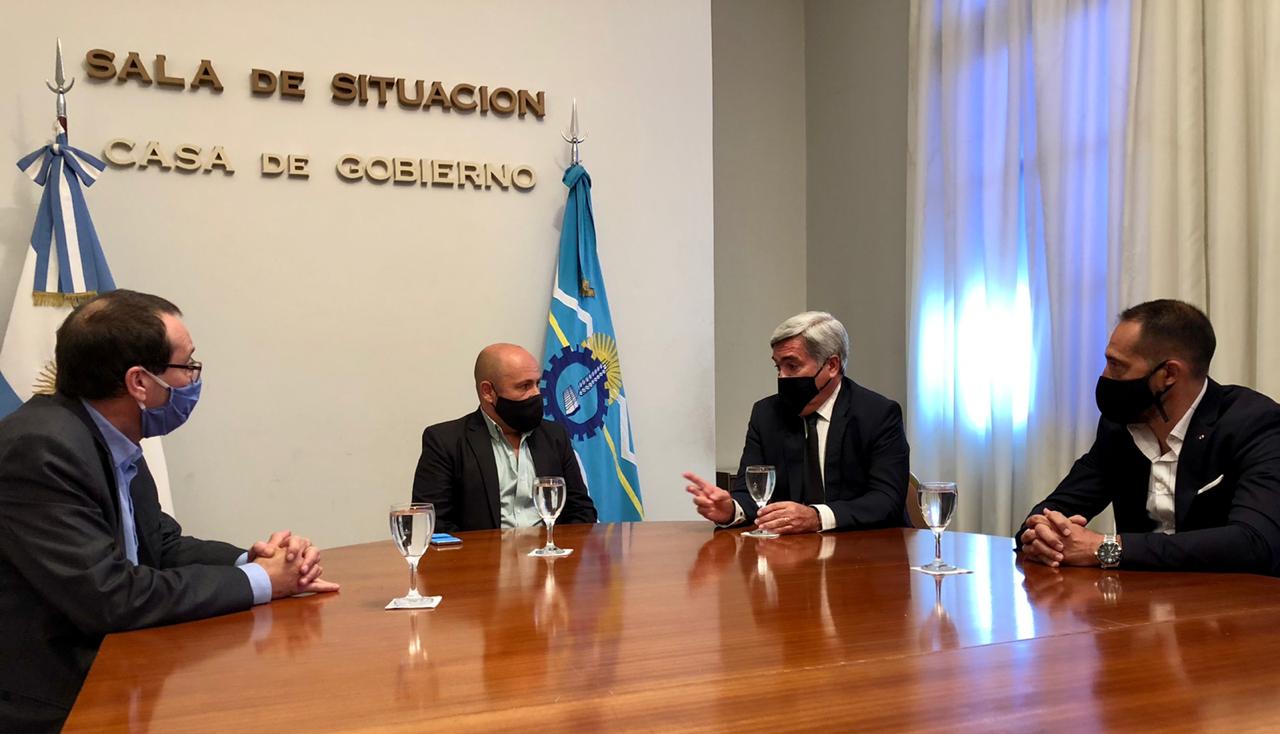 RICARDO SASTRE SE REUNIÓ CON EL PODER JUDICIAL