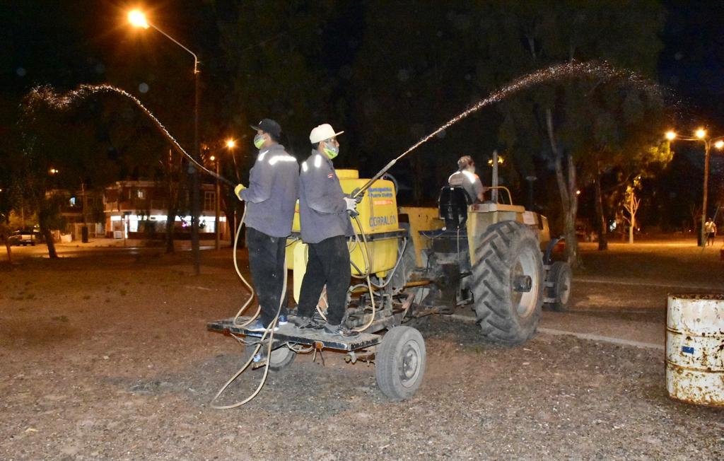CONTINÚA EL CRONOGRAMA DE FUMIGACIONES EN MADRYN