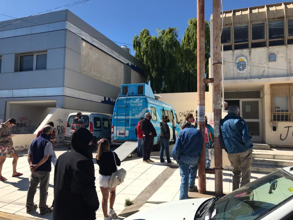 VUELVE LA UNIDAD MÓVIL DEL REGISTRO CIVIL A MADRYN