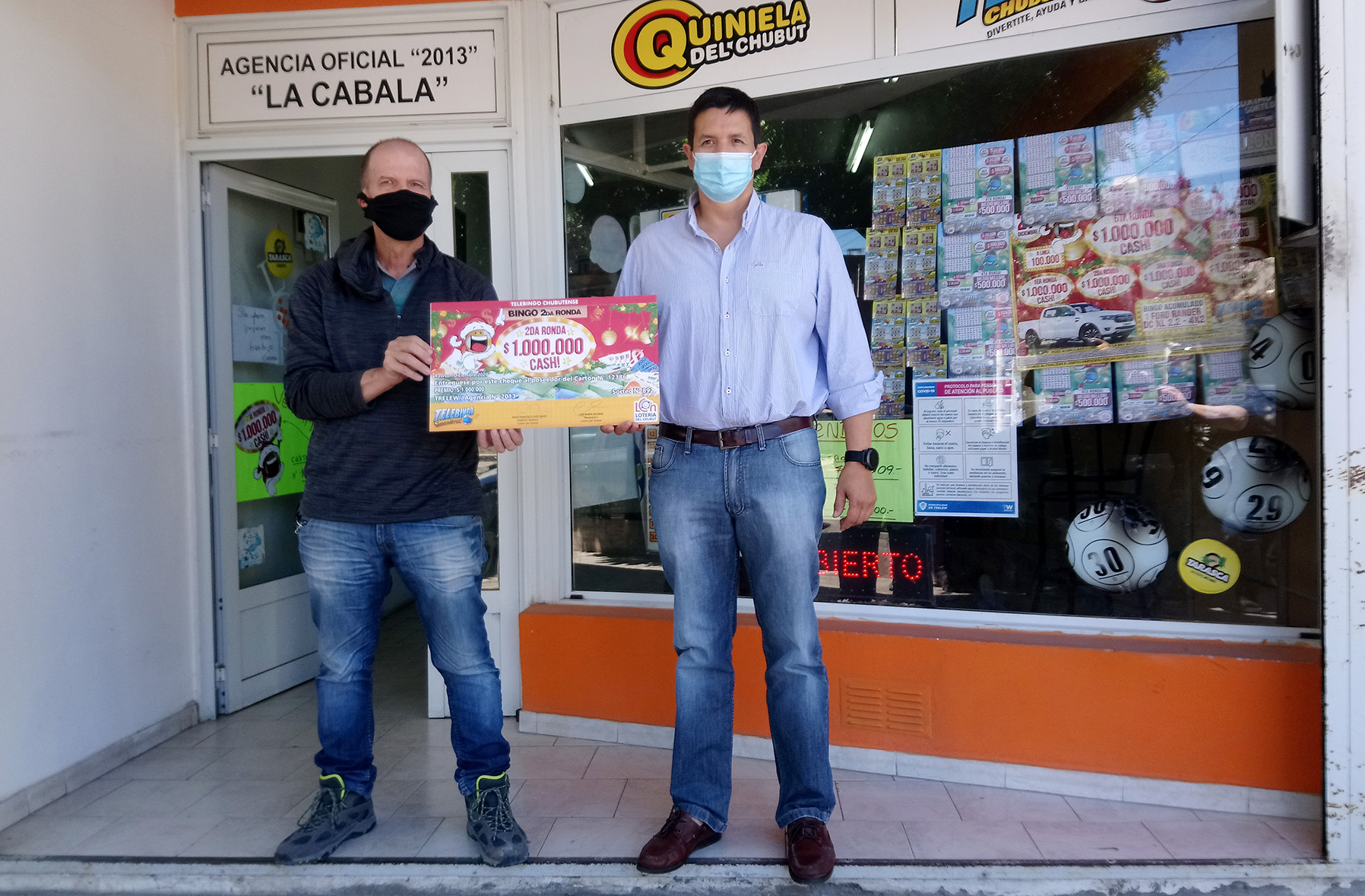 LOTERÍA DEL CHUBUT: EL TELEBINGO PAGÓ DOS MILLONES DE PESOS EN PREMIOS