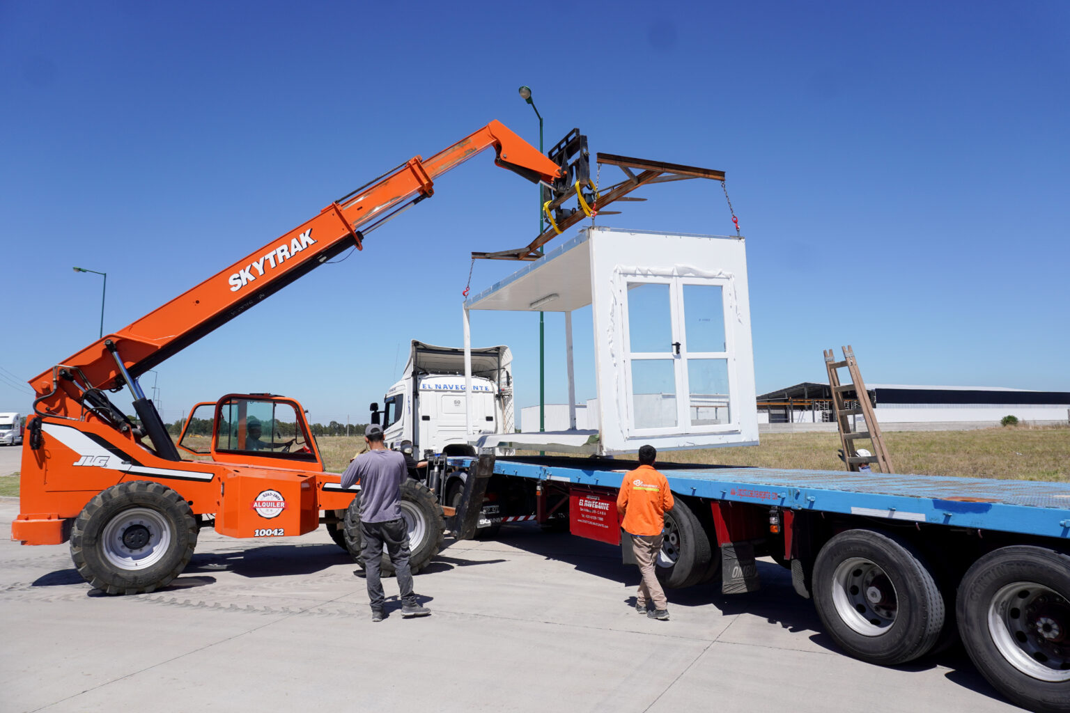 INICIÓ EL TRASLADO DEL HOSPITAL MODULAR