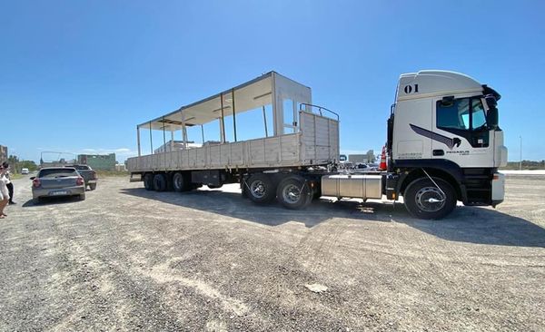 COMIENZA EL ENSAMBLAJE DEL HOSPITAL MODULAR